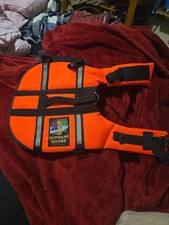 Outward Hound Dog Life Jacket S Orange Small 15-30 lbs Granby Splash