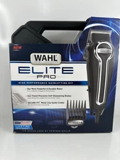 Wahl Elite Pro Haircutting Kit 79602 – High Performance Clipper Set – NEW