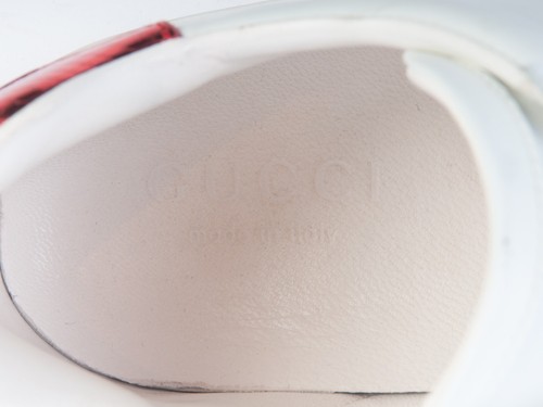 Gucci White Bee Sneakers 34032 - Picture 6 of 6