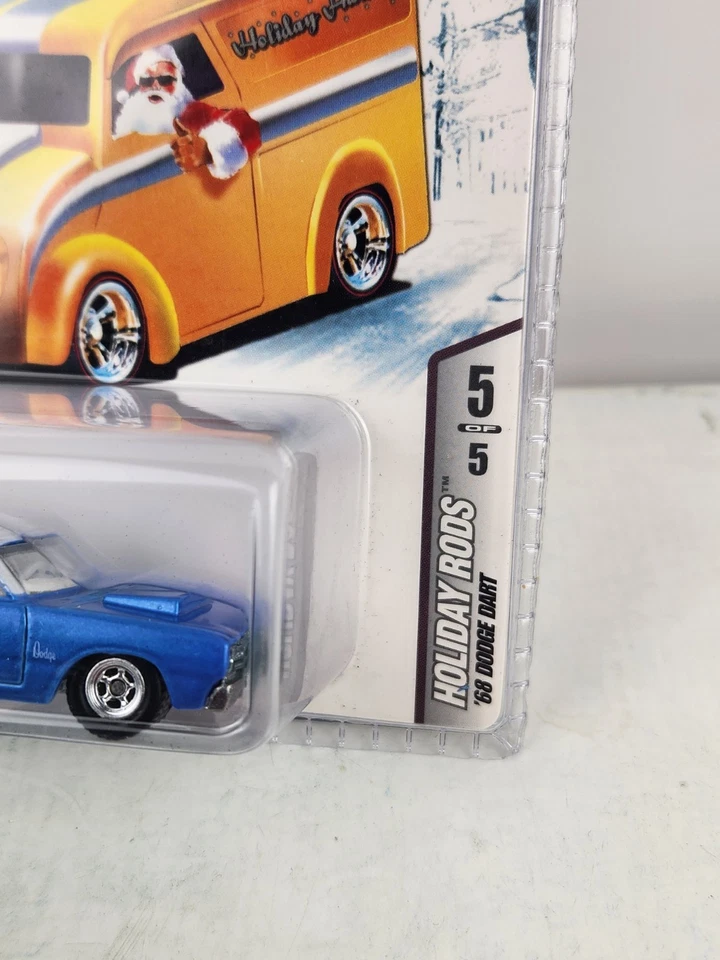Hot Wheels '68 DODGE DART 2006 праздничные удилища 5/5 синие новые - Изображение 2 из 4