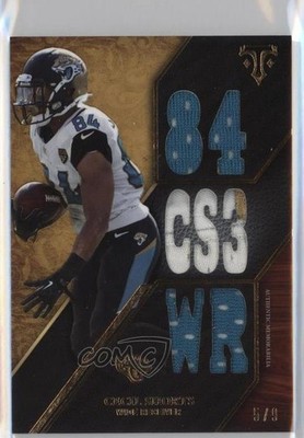 2014 Topps Triple Threads Relics Gold 5/9 Cecil Shorts #TTR-104 9u7
