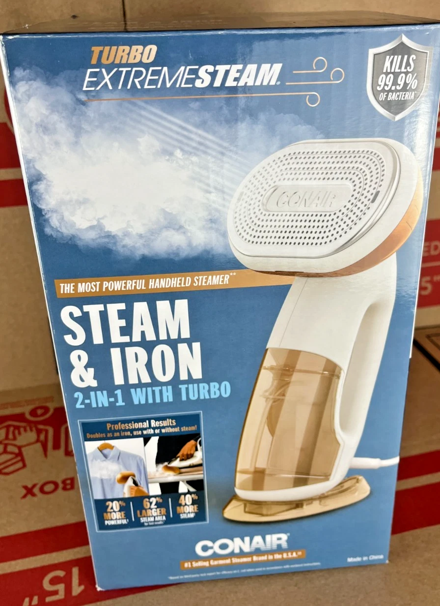 Conair Turbo Extreme Steam 2-in-1 Steam and Iron with Turbo
Opens in a new window or tab