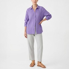 NWT Eileen Fisher Organic Cotton Lofty Gauze ...