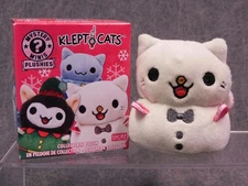Funko KleptoCats NEW * Bowtie Snowman * Plush Blind Box Klepto Cat Stuffie