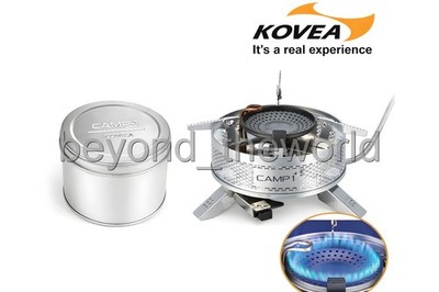 KOVEA CAMP1 Plus Hose Portable Gas Stove KGB-1608 w/ Case for Outdoor  Tracking 