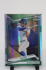 2022 Panini Elite Extra Edition - Status Green #5 Elijah Green /499 (RC)