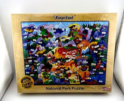 RANGERLAND 48 piece National Park Kids Puzzle Made in USA