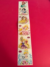STICKER SHEET: Disney Princesses jasmine rapunzel cinderella