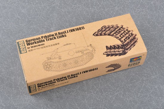 (X) Trumpeter 02059 - 1:35 German Pzkpfw.IIAusf.J(VK1601)Workable Track, Links