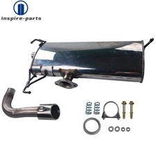 Rear Exhaust Muffler Assembly Fits 2008-2011 Mitsubishi Lancer 2.4l 2.0l New Rear Exhaust Muffler Assembly Fits 2008-2011 Mitsubishi Lancer 2.4l 2.0l New