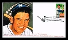 DR JIM STAMPS US COVER MEL OTT BASEBALL SLUGGERS FIRST DAY ISSUE