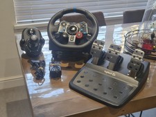 Logitech G29 Racing Steering Wheel , Pedals & Shifter