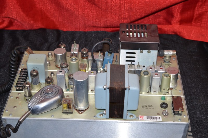 rare vintage Marti Electronics 25C transmitter vacuum tube broadcasting radio vg