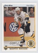 1990-91 Upper Deck Chris Nilan #442 0i6