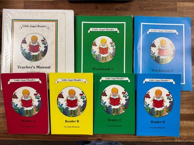 Little Angel Reader Teacher Manual A-D Readers Workbooks