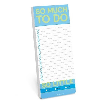Knock Knock Knock Knock So Much to Do Make-a-List Pad (Other printed item)