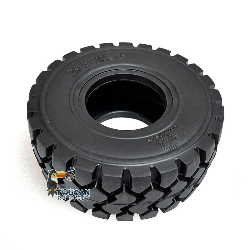 JDMODEL 1pc Tyre Tire Spare Part For 1/14 RC Loader Tractor Truck Dumper Model