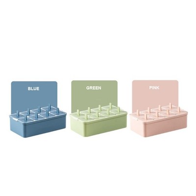 Square 8-grid Ice Cube Tray Kitchen Mini Ice Container for Freezer Separate