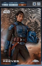 Star Wars Card Trader 2025 Chrome Epic Blue Pulsar Variant You Pick Digital Card