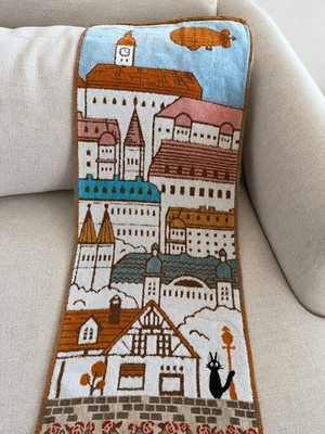 Studio Ghibli Kiki s Delivery Service Cotton Towel | City Design | Japan Import