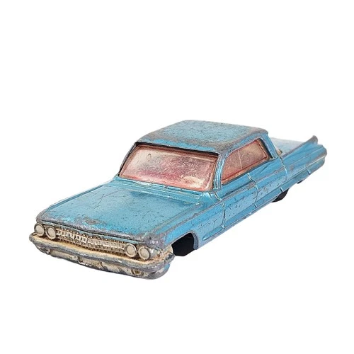 Vintage Dinky Toys No.  147 Cadillac 62 Blue Die-cast Model 1:43 Spares Unboxed.
