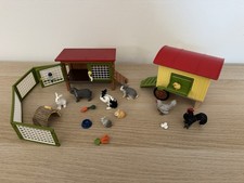 Schleich Bauernhof Konvolut Hühnerstall Hase...