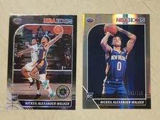 2019-20 NBA HOOPS Nickeil Alexander-Walker Rookie Lot Premium Stock Prizm & /199