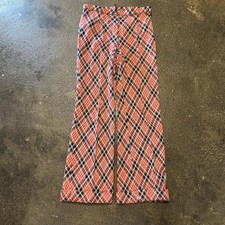 70s Plaid Bellbottom Pants