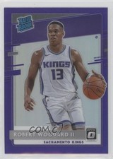 2020 Panini Donruss Optic Rated Rookie Purple Prizm Robert Woodard II #187 0ip5