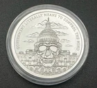 1 oz silver Government Mind Control BU .999 Pure Fine COA Silver Shield 2018