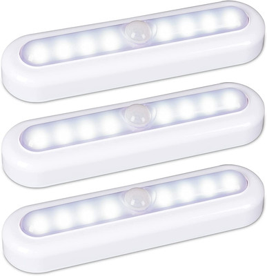 3 Pack 7  Motion Sensor Lights Indoor Battery Operated, Stick on LED Light for C