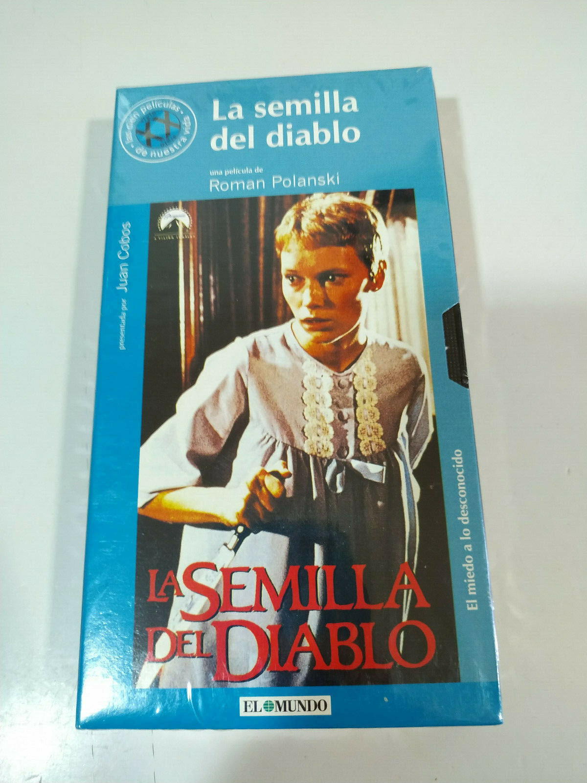 The Seed Del Diablo Roman Polanski - VHS Cardboard Box Spanish El Mundo Nueva