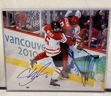 Alexander Ovechkin & Shea Webber Dual Signed / Auto VANCOUVER 2010 OLYMPICS🇨🇦