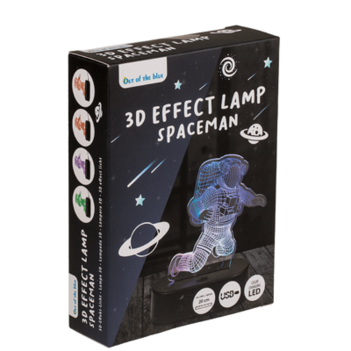 3D Astronaut Kids Spaceman Colour Changing Night Light LED Mood Lamp Gift - Picture 2 of 2