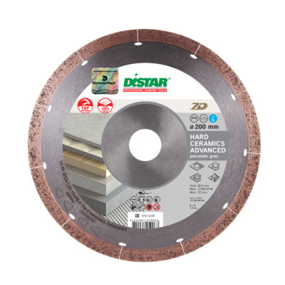 Diamond Cutting Disc 1A1R 115, 180, 200, 230, 250, 350mm Hard Ceramics Advanced