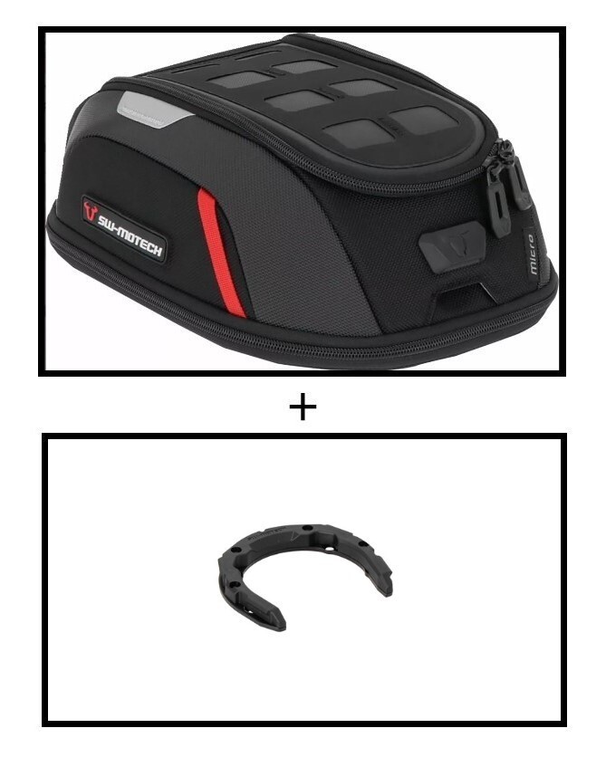 SW-MOTECH PRO MICRO TANK BAG and TANK RING for Kawasaki ZX