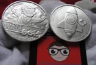 WallStBets 1 oz .999 Silver Round Wall Street Bets Blockchain Crypto Reddit