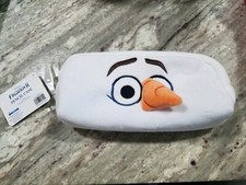 NWT-Frozen II Pencil Case/ Make up Case- Olaf Disney Character
