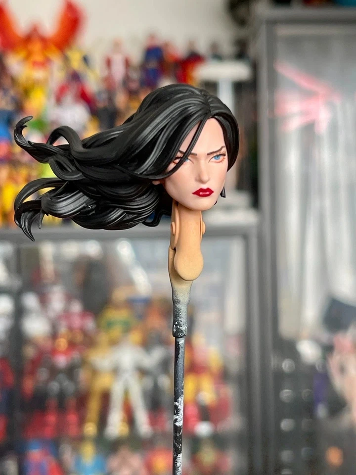 1/12 Painted Super-Woman Lois Lane Head Sculpt Fit Mcfarlane Action Figure - image 2 of 4