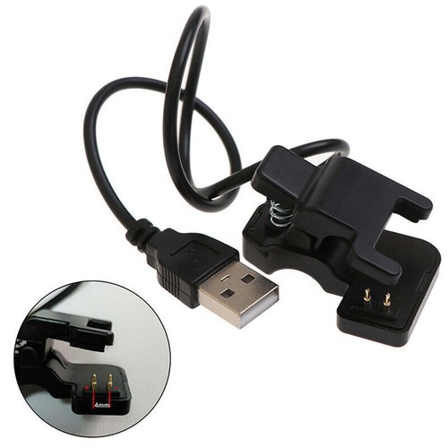 Portable USB 2 Pin Smart Watch/Bracelet Charger Clip Charging Cable Dock Stand - Picture 2 of 10