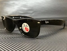 RAY BAN RB2132 901 58 Black Square Unisex 58 mm Polarized Sunglasses
