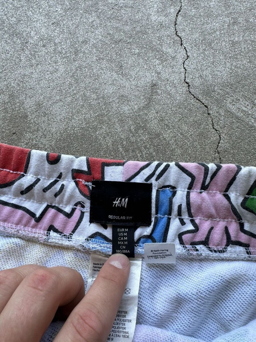 H&M Keith Haring shorts | eBay H&M Keith Haring shorts | eBay