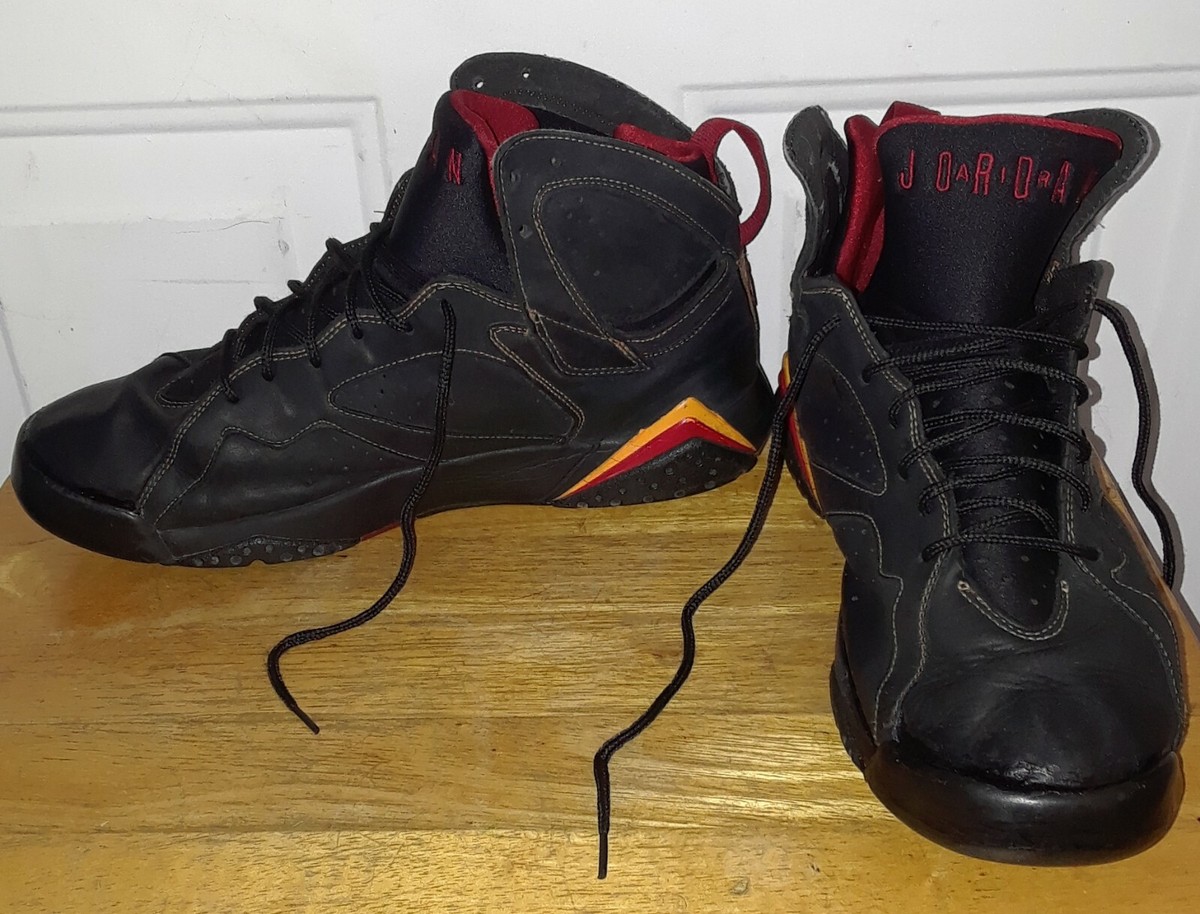 Nike Air Jordan 7 SE レトロ NIKE AIR JORDAN 7 RETRO SE BLACK-CHERRYWOOD RED SZ 14