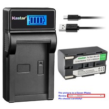 Kastar Battery LCD Charger for Samsung SB-L320 Samsung VP-L530 VPL530 Camcorder
