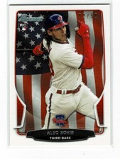 2021 BOWMAN THROUGH THE YEARS VARIATION ALEX BOHM RC 02/50 PHILADELPHIA PHILLIES