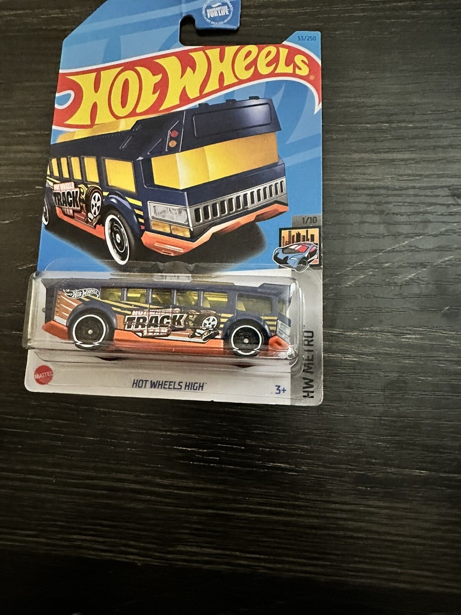 Hot Wheels Hot Wheels High Blue Bus - 2023 HW Metro #1/10 53