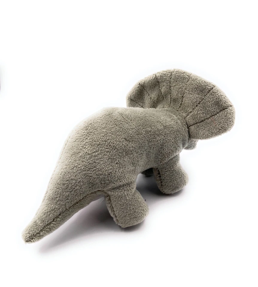 Plüschtier Stofftier Kuscheltier Dinosaurier Urzeittier Dino Triceratops L 19 cm - Bild 3 von 3