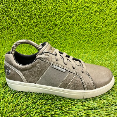 Skechers City Point Mendoza Boys Size 5.5Y Gray Athletic Running Shoes Sneakers