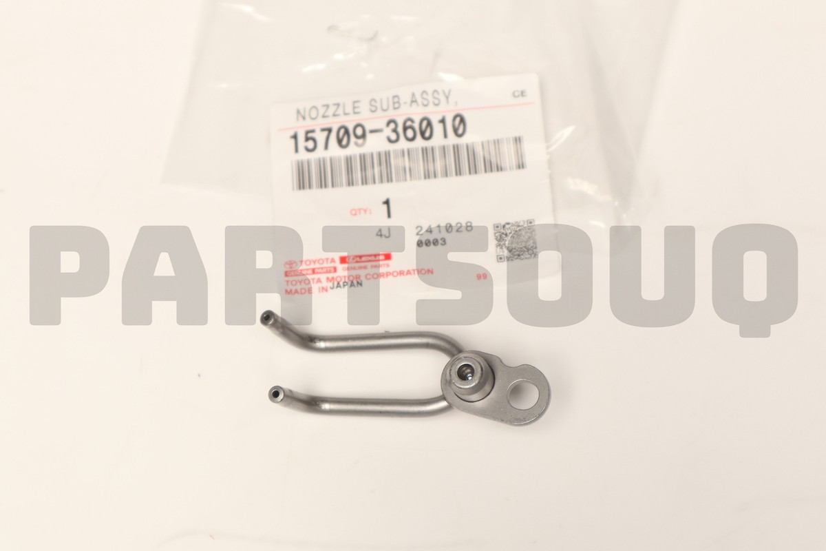 1570936010 Genuine Toyota NOZZLE SUB-ASSY, OIL, NO.2 15709