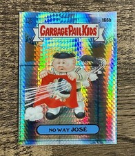 2021 Garbage Pail Kids Chrome Series 4 Prism Refractor /199 No Way Jose 166b